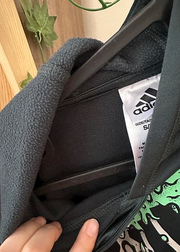 Erkek Çocuk Siyah Adidas Sweatshirt - Görsel 4