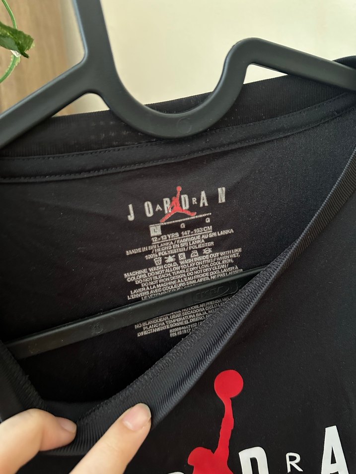 Jordan Siyah Erkek Tişörtü - Görsel 2
