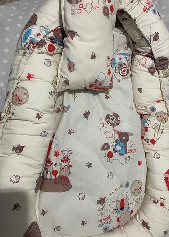 Desenli Çocuk Uyku Minderi ve Yastık Seti - Görsel 3