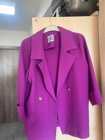 Diğer Mor blazer
