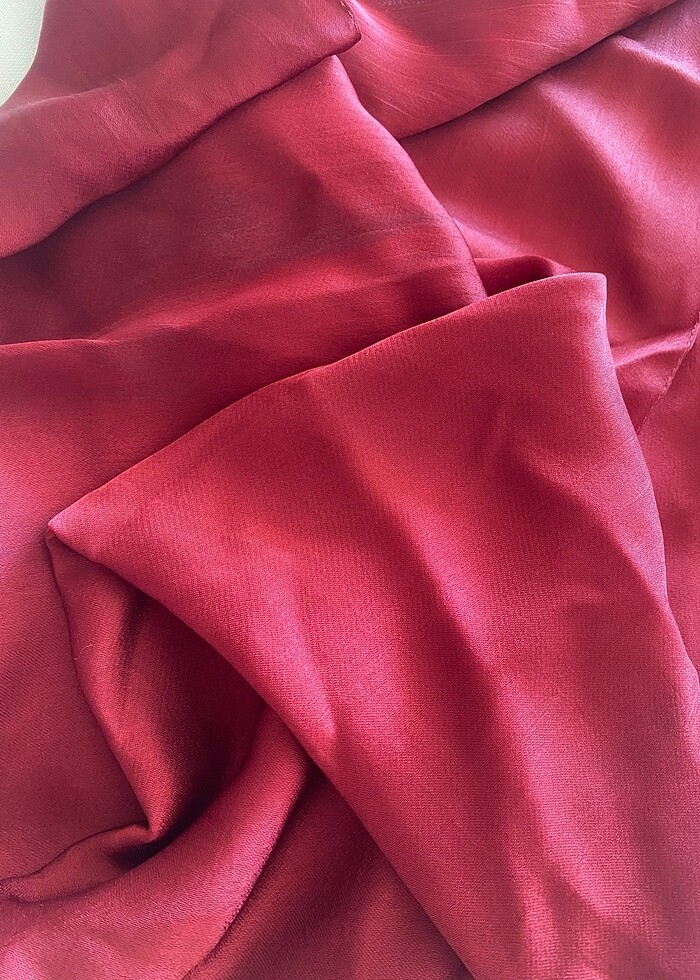 Bordo abiye ve şal - Görsel 2