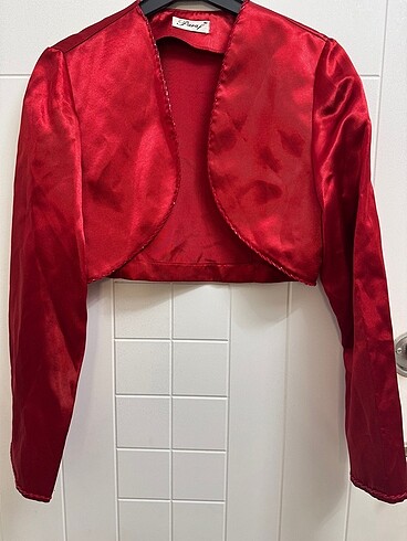 Kırmızı bolero 40 beden
