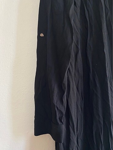 xs Beden siyah Renk Düğmeli elbise