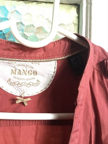 Mango Mango M Beden Kırmızı Günlük Elbise
