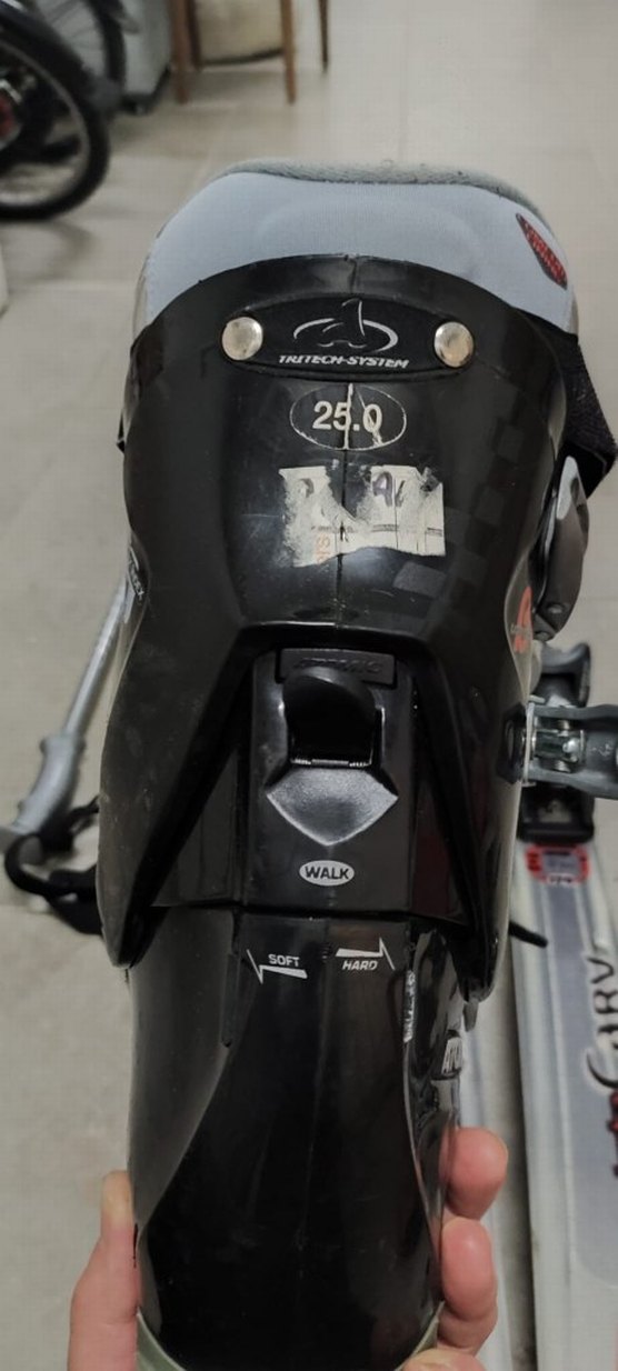 Erkek Siyah Kayak Botu - Görsel 2