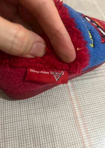 Lisanslı Renkli Erkek Çocuk Ev Terliği Velcro - Görsel 6