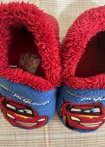 Lisanslı Renkli Erkek Çocuk Ev Terliği Velcro - Görsel 4