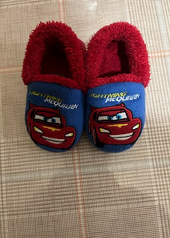 Lisanslı Renkli Erkek Çocuk Ev Terliği Velcro - Görsel 2