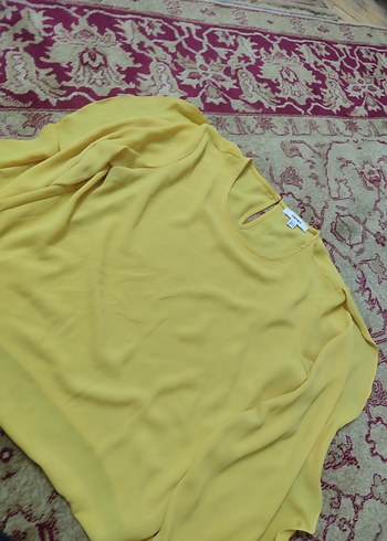 Sarı Salaş Hamile Bluzu
