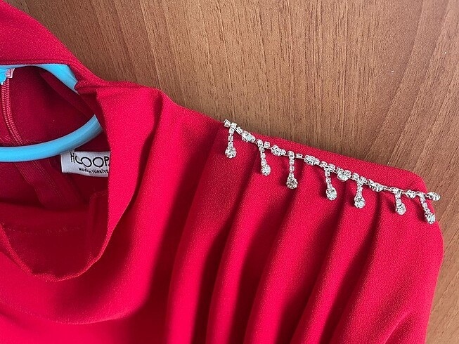 s Beden kırmızı Renk Hoopstore elbise