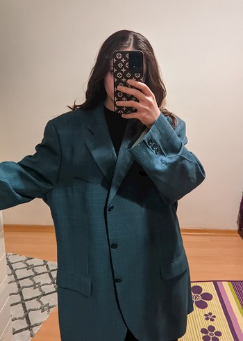 universal Beden mavi Renk Vintage Blazer Ceket