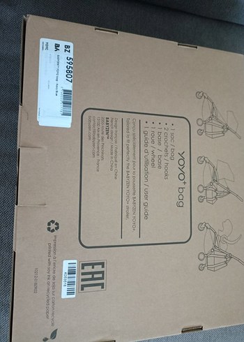 babyzen yoyo devrilmeyen tekerlekli Bebek Arabası çantası - Görsel 3