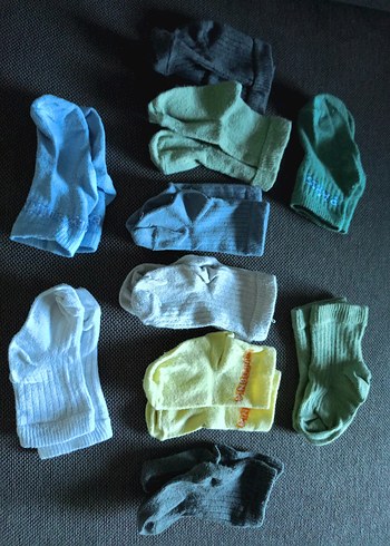 Erkek Çocuk Pastel Renkli Soket Çoraplar - Görsel 3