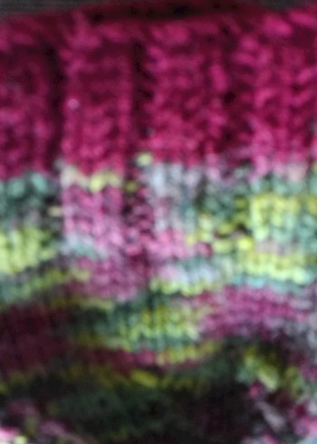 Çok Renkli Örgü bebek beresi - Görsel 3