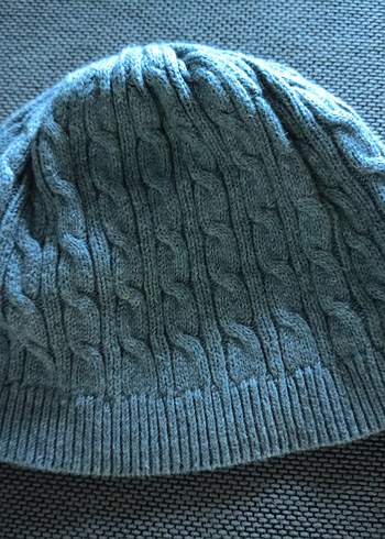 Gri Örgü bebek Bere - Görsel 2