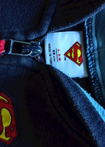 Superman kapşonlu yelek - Görsel 2
