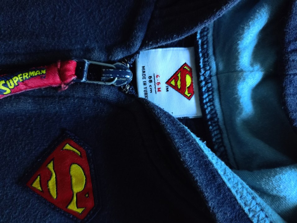 Superman kapşonlu yelek - Görsel 2