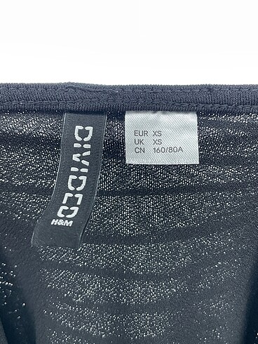 xs Beden siyah Renk H&M Bluz %70 İndirimli.