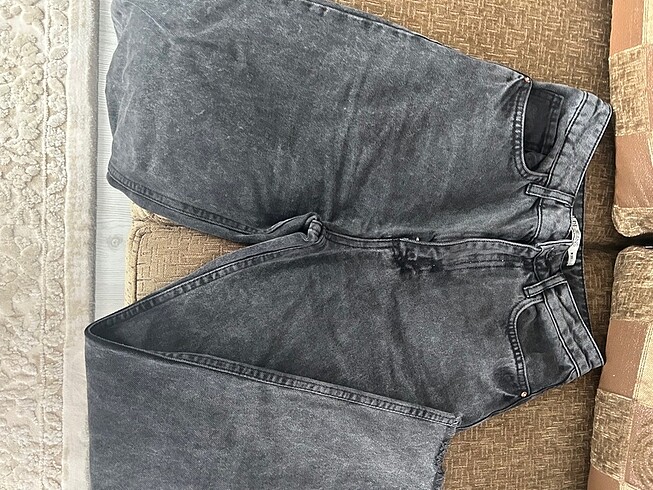 Siyah boyfriend jean