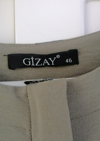 Diğer Gizay marka Kadın Uzun yeşil Pardösü