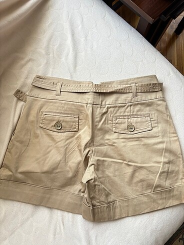 m Beden camel Renk Massimo Dutti bej şort