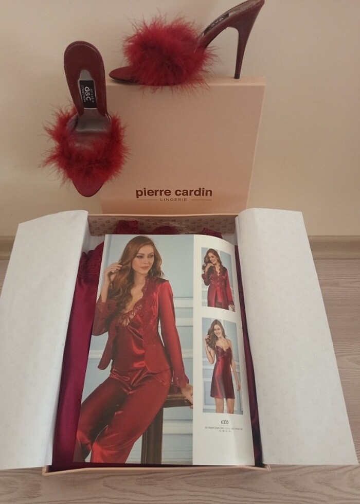 Saten Gecelik/Sabahlık - Görsel 2