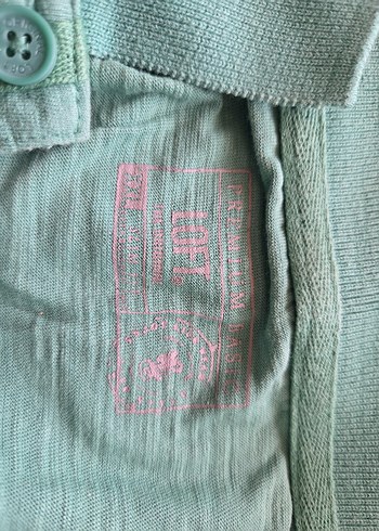 l/xl Beden Yeşil Kısa Kollu Erkek Polo Tişört
