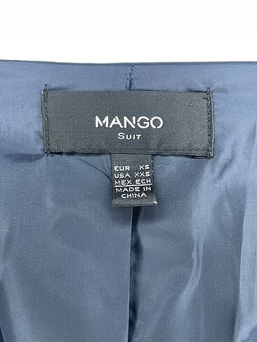 xs Beden lacivert Renk Mango Blazer %70 İndirimli.