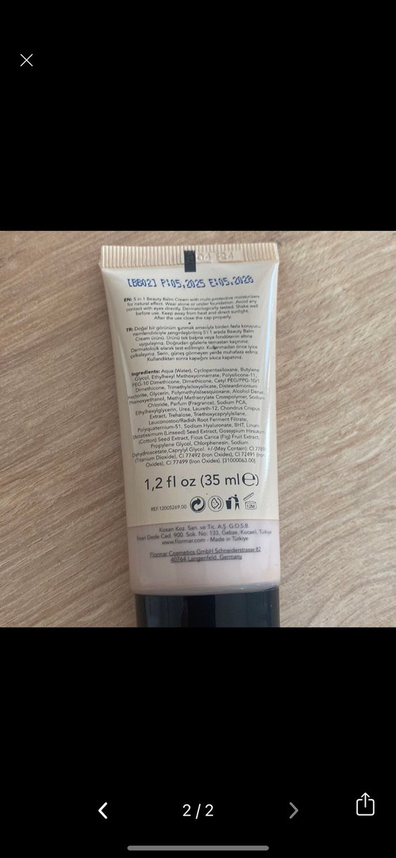 Flormar BB Krem SPF 20 - Bej - Görsel 2