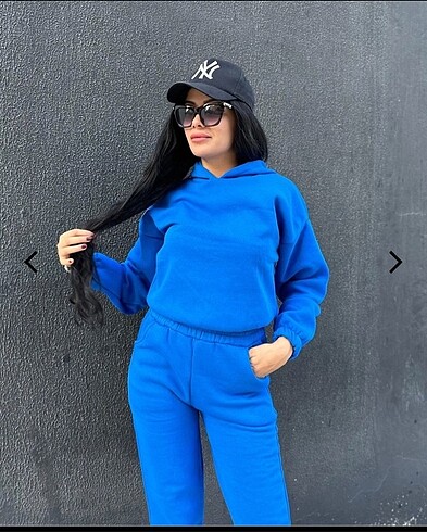 l Beden pembe Renk Eşofman takımı