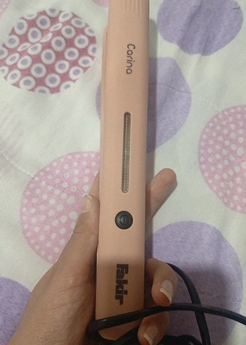 Fakir Pastel Pembe Saç Düzleştirici