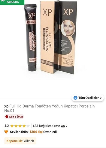 Xp fondöten 