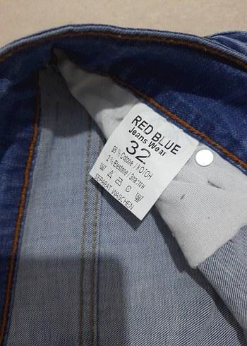 Düğmeli Mavi Kadın Kot Şort - Görsel 3