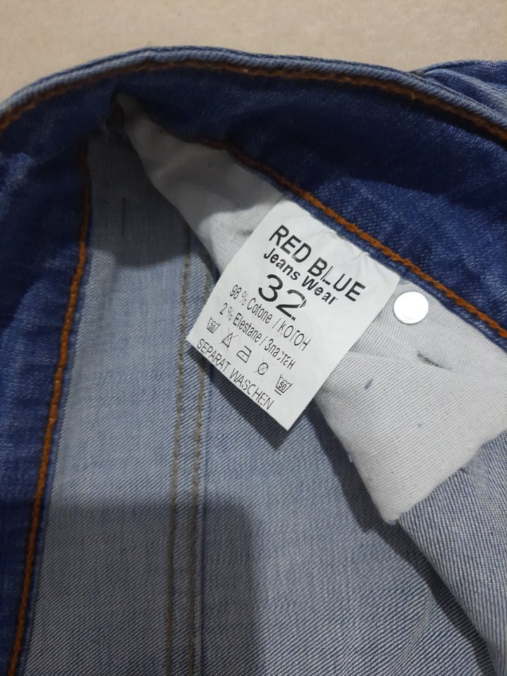 Düğmeli Mavi Kadın Kot Şort - Görsel 3