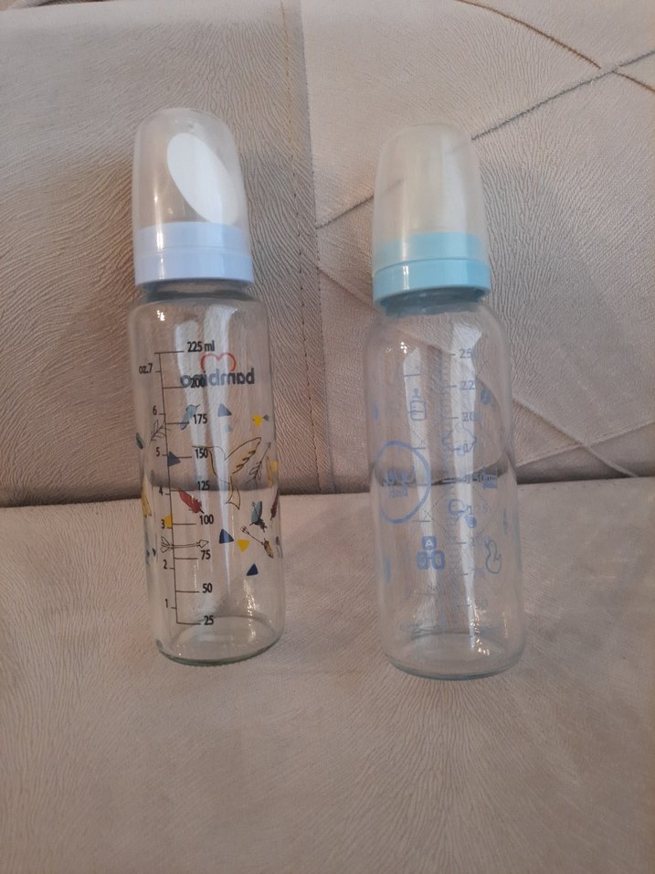 Mavi Bebek Biberonları 2'li Set - Görsel 2