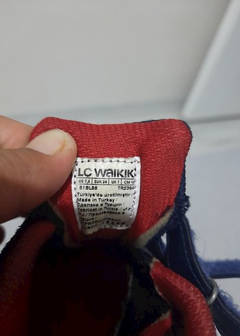 24 Beden Koyu Mavi Erkek Çocuk Spor Ayakkabı