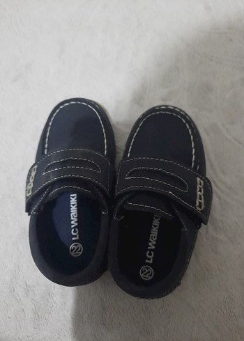 Koyu Mavi Tokalı Erkek Çocuk Özel Ayakkabı - Görsel 2