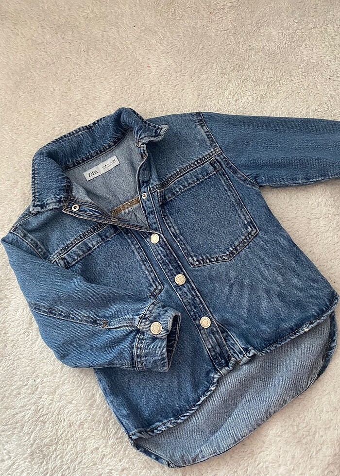 Jean gömlek - Görsel 2