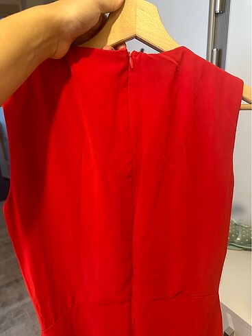 Şifon Elbise #elbise #kırmızı #şifon - Görsel 4