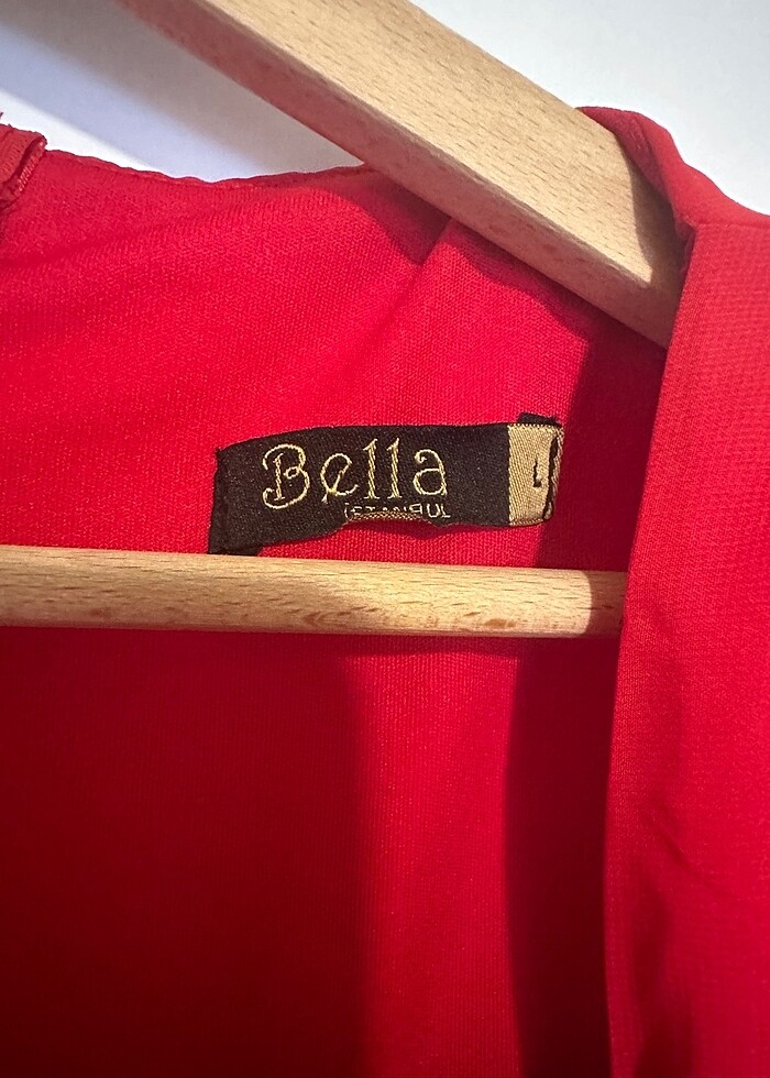 Şifon Elbise #elbise #kırmızı #şifon - Görsel 3