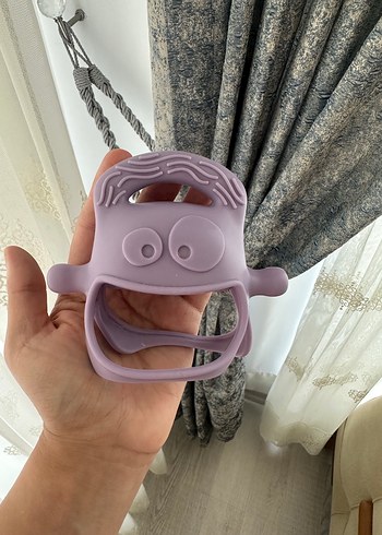 Mochi Mor Silikon Diş Kaşıyıcı - Görsel 2