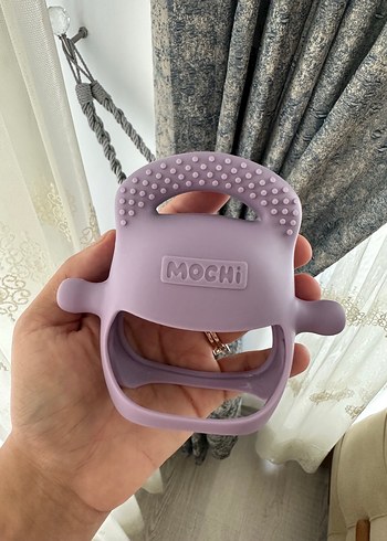 Mochi Mor Silikon Diş Kaşıyıcı