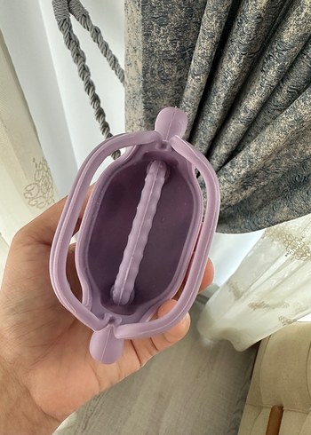 Mochi Mor Silikon Diş Kaşıyıcı - Görsel 3