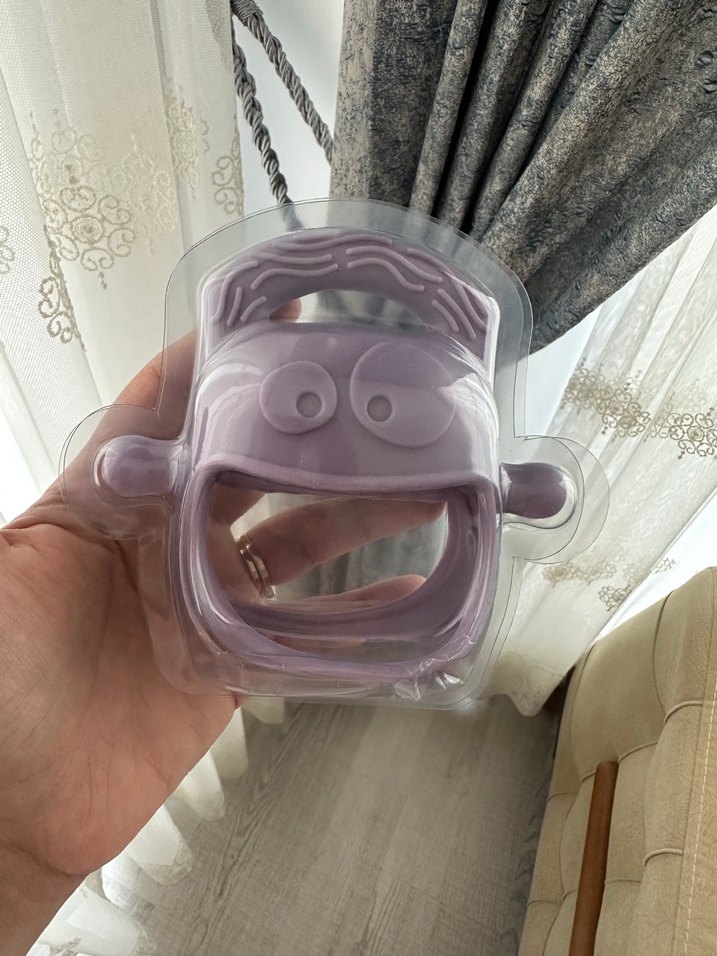 Mochi Mor Silikon Diş Kaşıyıcı - Görsel 4
