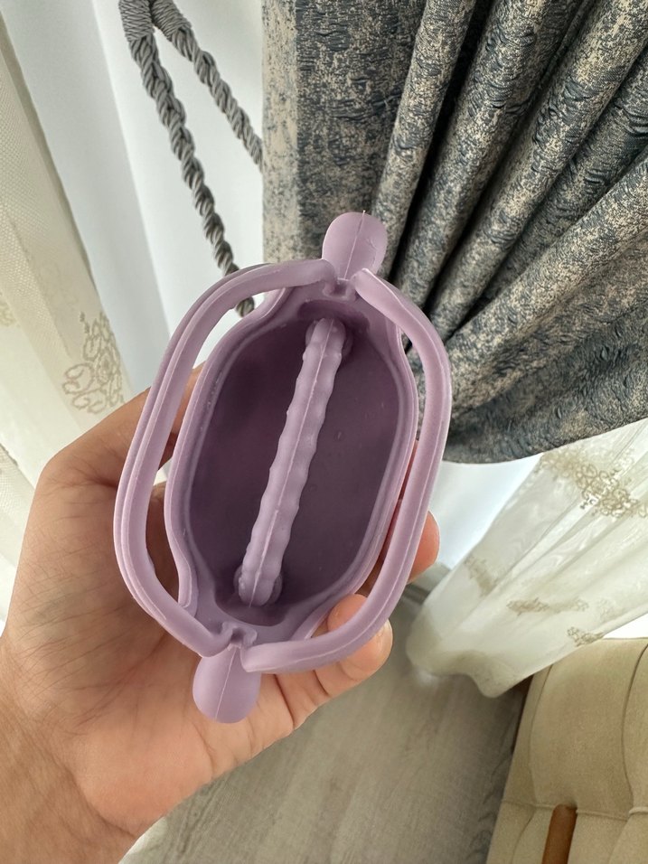 Mochi Mor Silikon Diş Kaşıyıcı - Görsel 3