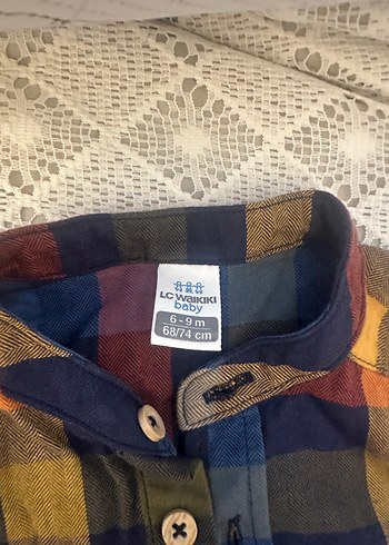 Düğmeli Erkek Bebek Uzun Kollu Sokak Stili Takım - Görsel 3