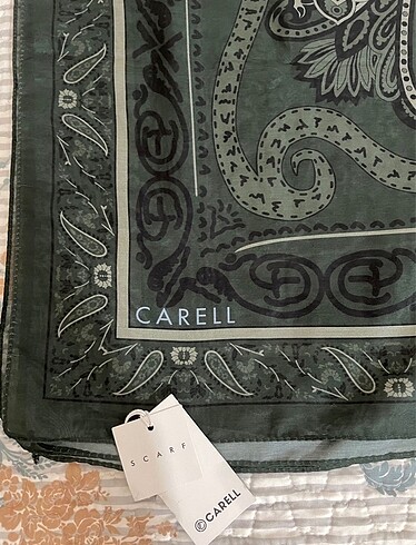Diğer Carell soft yeşil şal