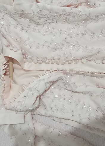 Özel dikim boncuklu abiye  - Görsel 8