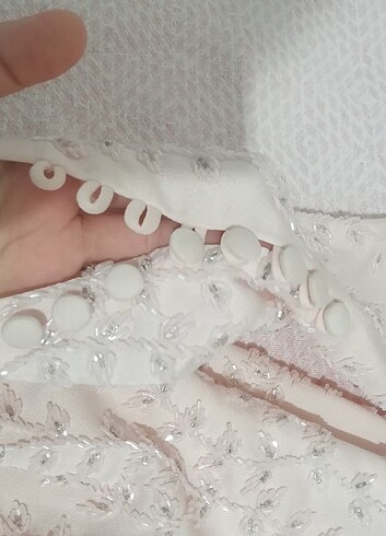 Özel dikim boncuklu abiye  - Görsel 9