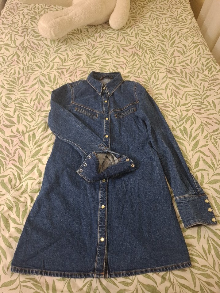 zara kot elbise - Görsel 3